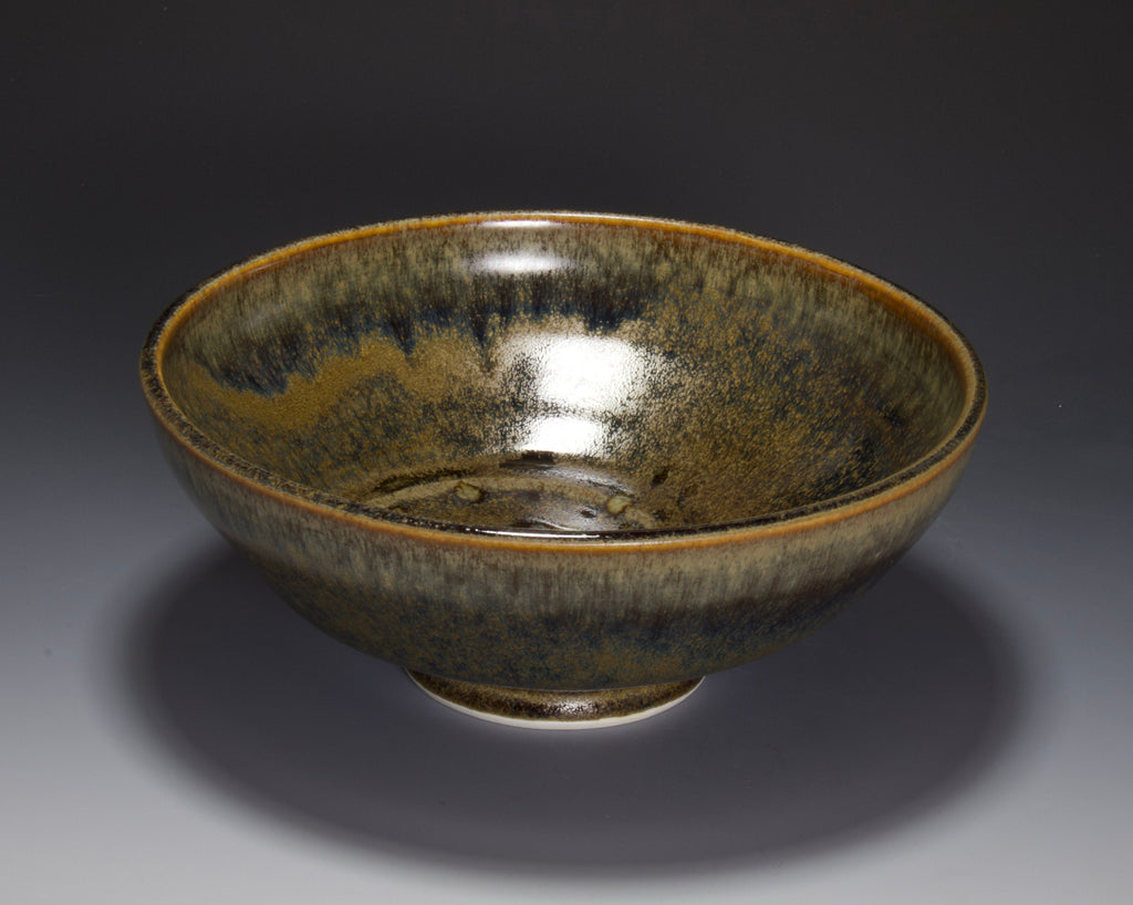 Bowl - Made on Pottery Wheel - Porcelain Clay - Title "Four Winds Rising"