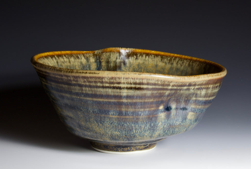 Bowl - Made on Pottery Wheel - Porcelain Clay - Title "Set Free and Gone"