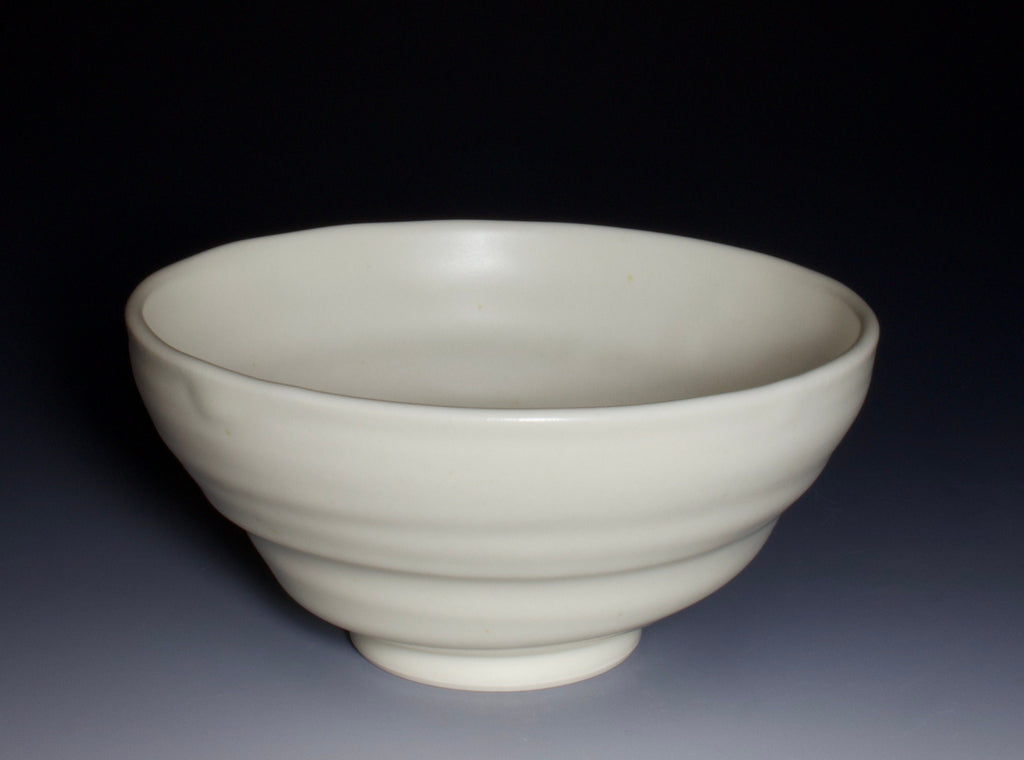 White Bowl - Handmade on Pottery Wheel