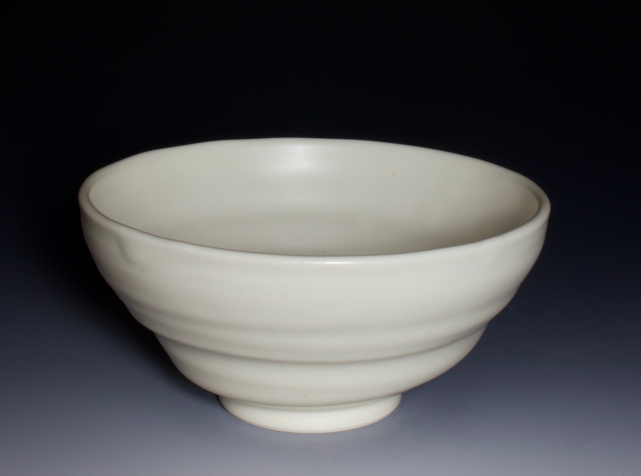 White Bowl - Handmade on Pottery Wheel