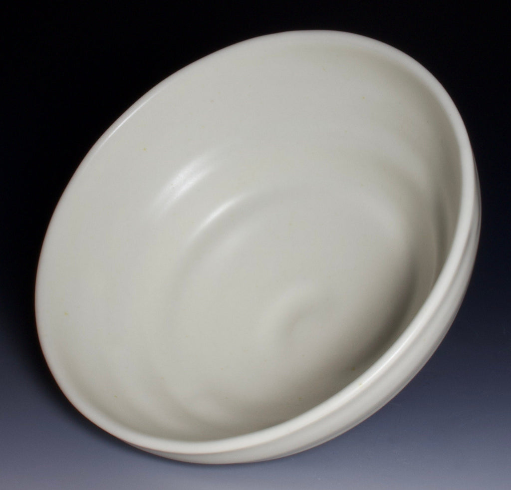 White Bowl - Handmade on Pottery Wheel
