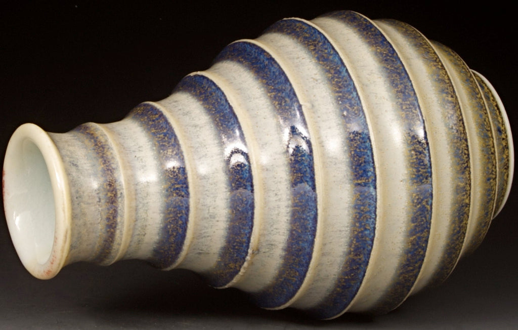 Porcelain Vase Handmade on Pottery Wheel - Title  “Spring Secrets”