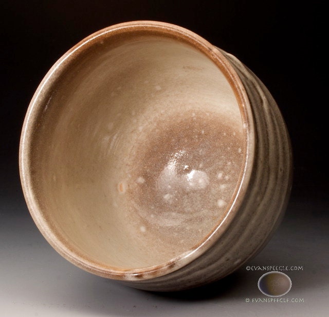 Pottery Cup - Porcelain Clay - Shino Glaze - Title “Gairome Echo Dream”