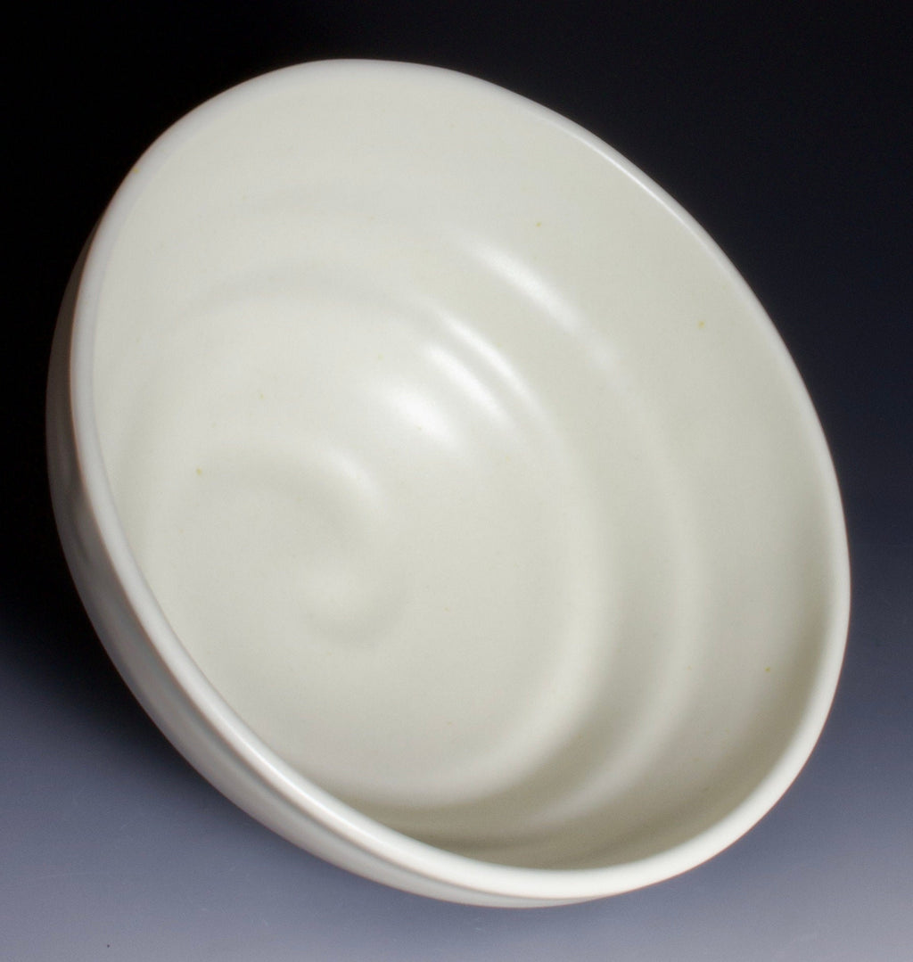 White Bowl - Handmade on Pottery Wheel