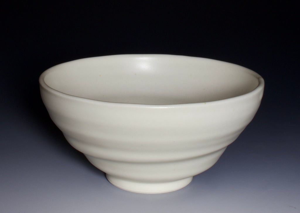 White Bowl - Handmade on Pottery Wheel