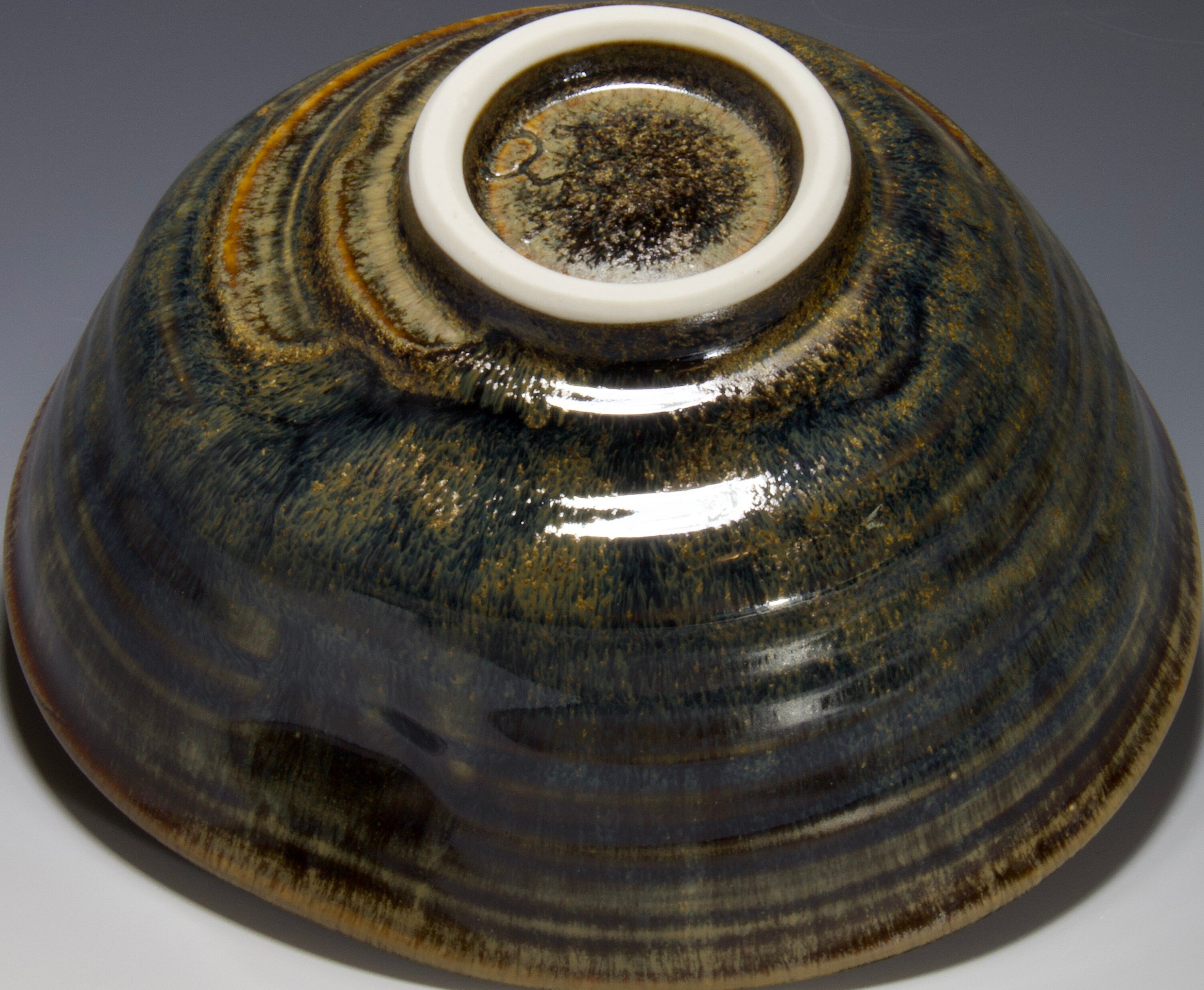 Bowl - Made on Pottery Wheel - Porcelain Clay - Title "Set Free and Gone"